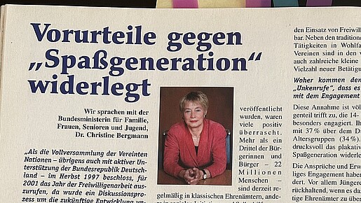 Vorurteile gegen „Spaßgeneration“ bereits 2001 widerlegt