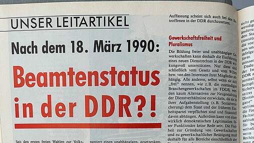 Das Foto zeigt das Layout des Original-Artikels.