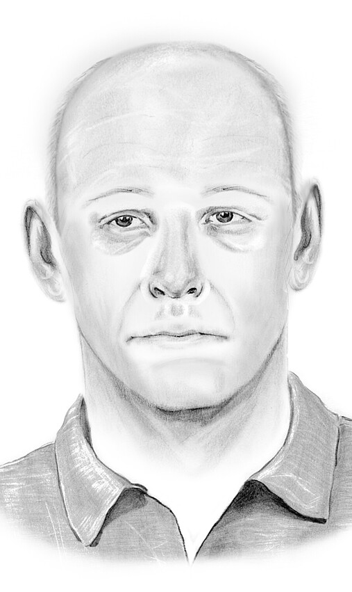 Foto zum Thema "wie wird man Phantombildzeichner": Zu sehen ist ein Beispiel für ein Phantombild.